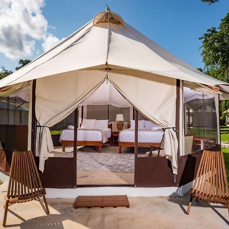 Xakluum Eco Glampings Hotel Puerto Morelos Ngoại thất bức ảnh