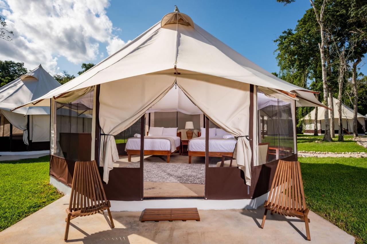 Xakluum Eco Glampings Hotel Puerto Morelos Ngoại thất bức ảnh