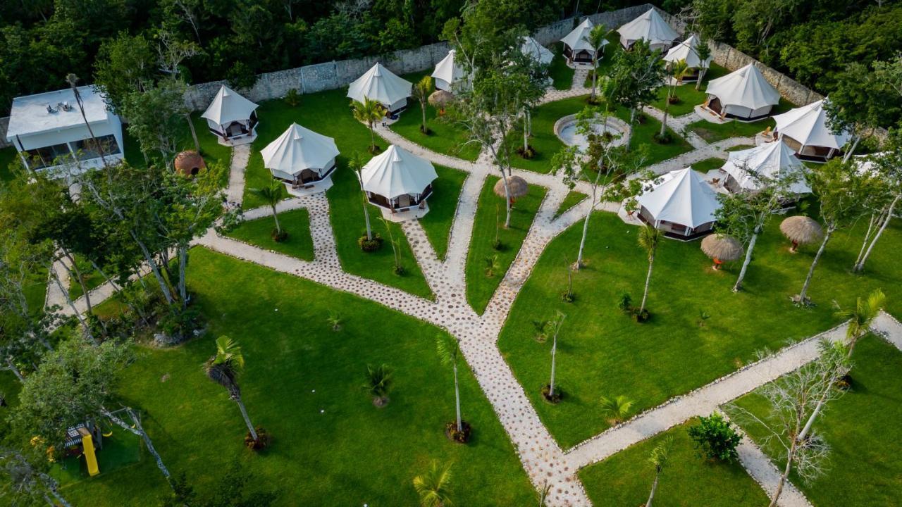 Xakluum Eco Glampings Hotel Puerto Morelos Ngoại thất bức ảnh