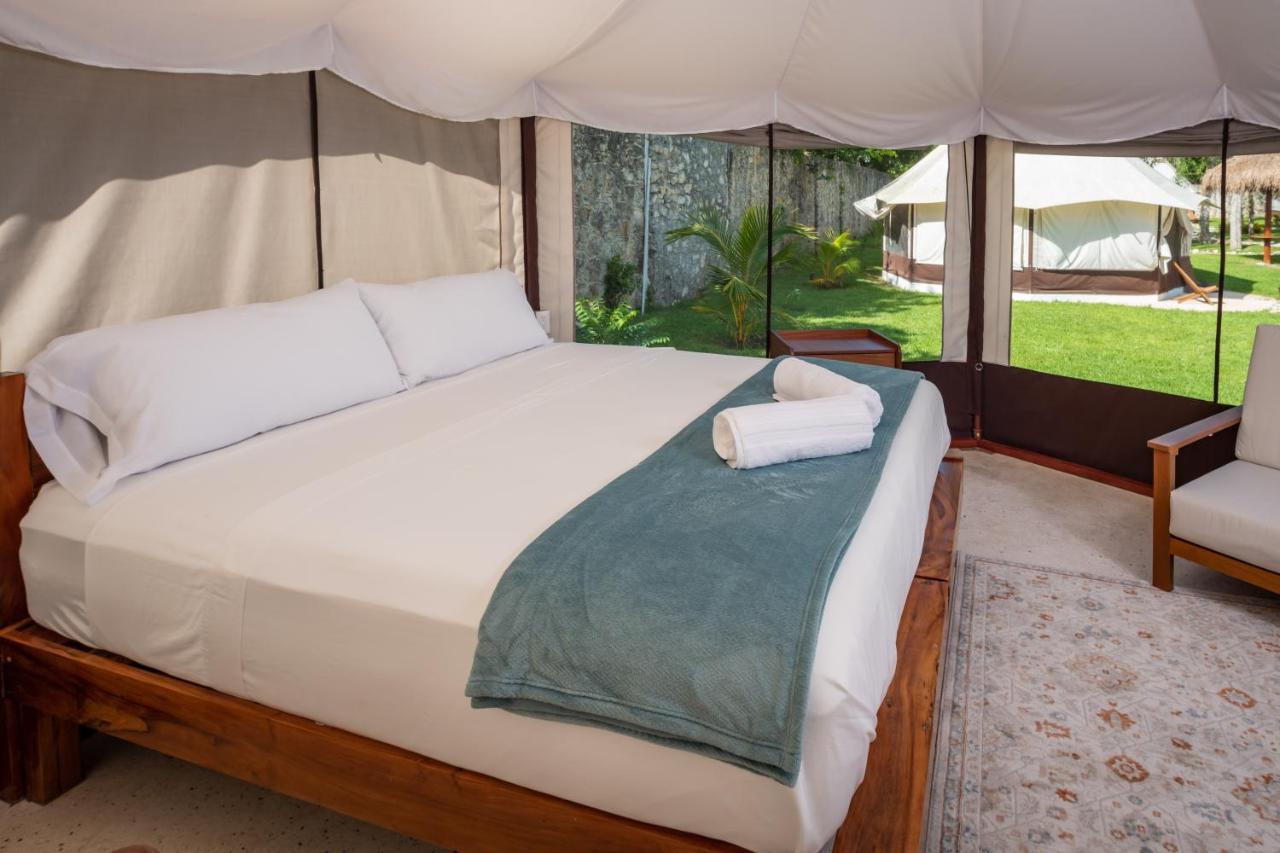 Xakluum Eco Glampings Hotel Puerto Morelos Ngoại thất bức ảnh