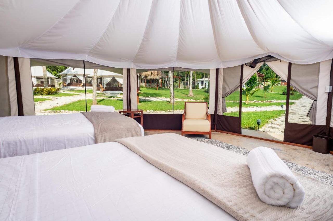 Xakluum Eco Glampings Hotel Puerto Morelos Ngoại thất bức ảnh