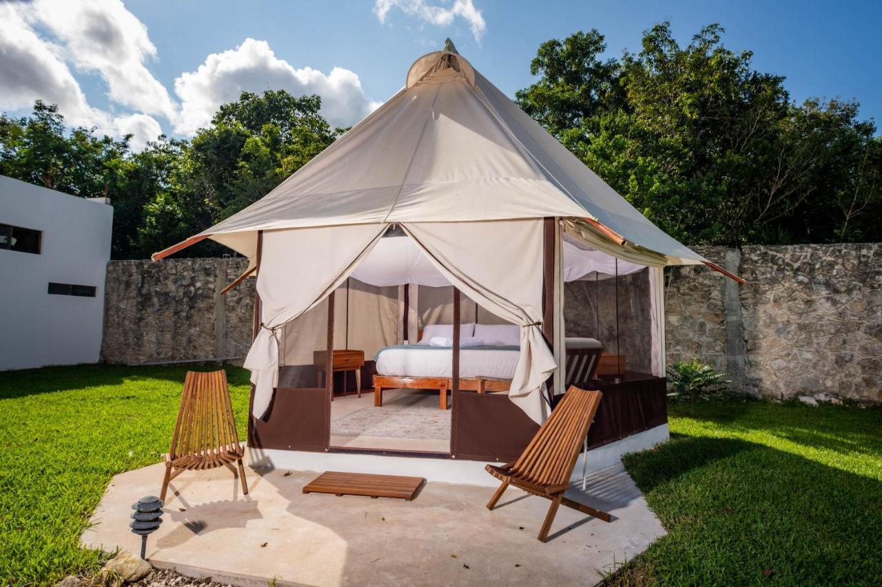 Xakluum Eco Glampings Hotel Puerto Morelos Ngoại thất bức ảnh