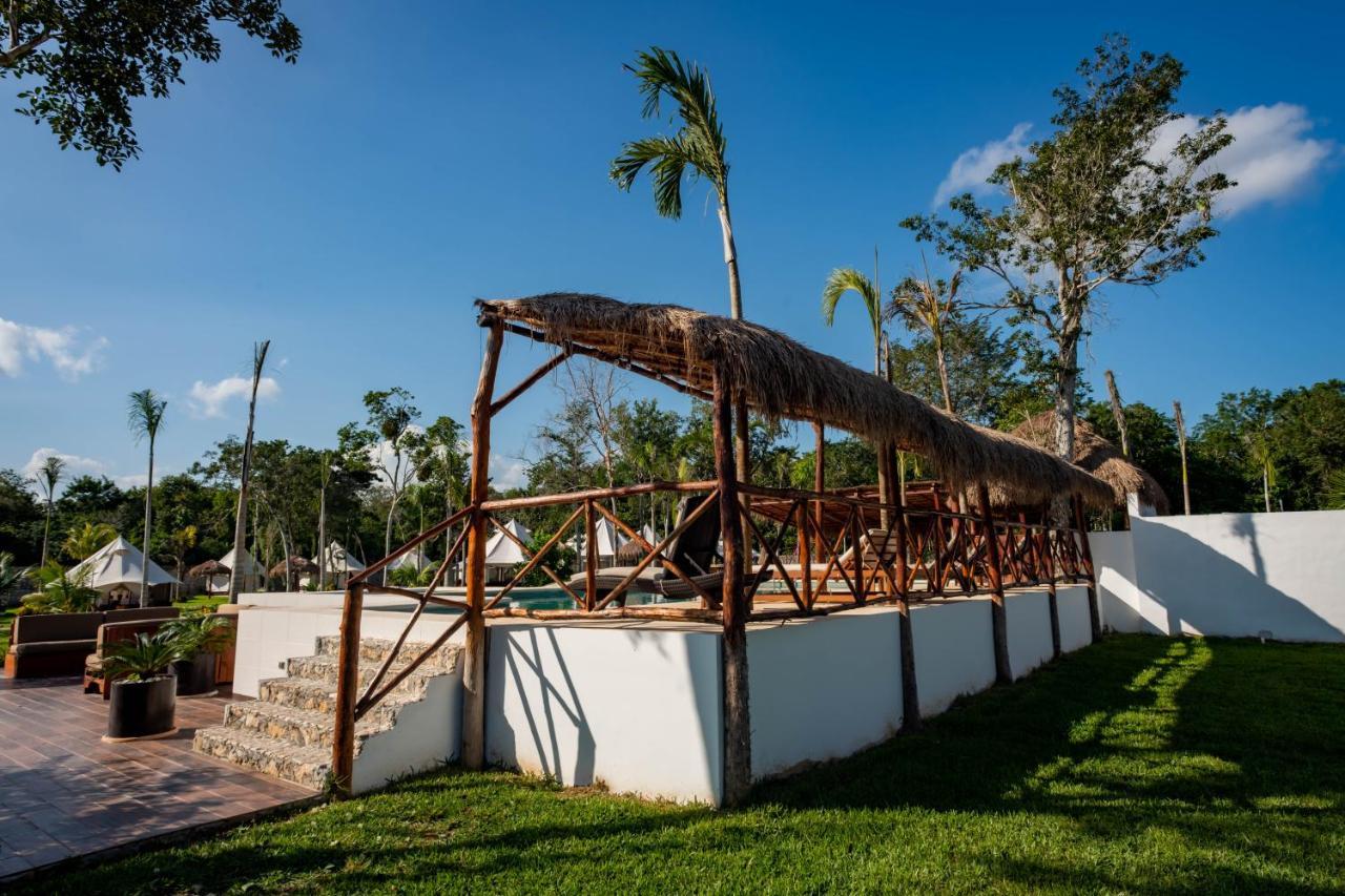 Xakluum Eco Glampings Hotel Puerto Morelos Ngoại thất bức ảnh