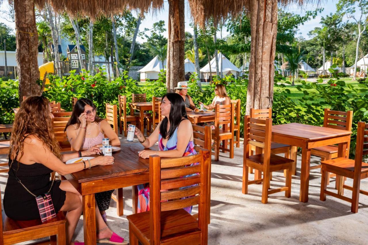 Xakluum Eco Glampings Hotel Puerto Morelos Ngoại thất bức ảnh