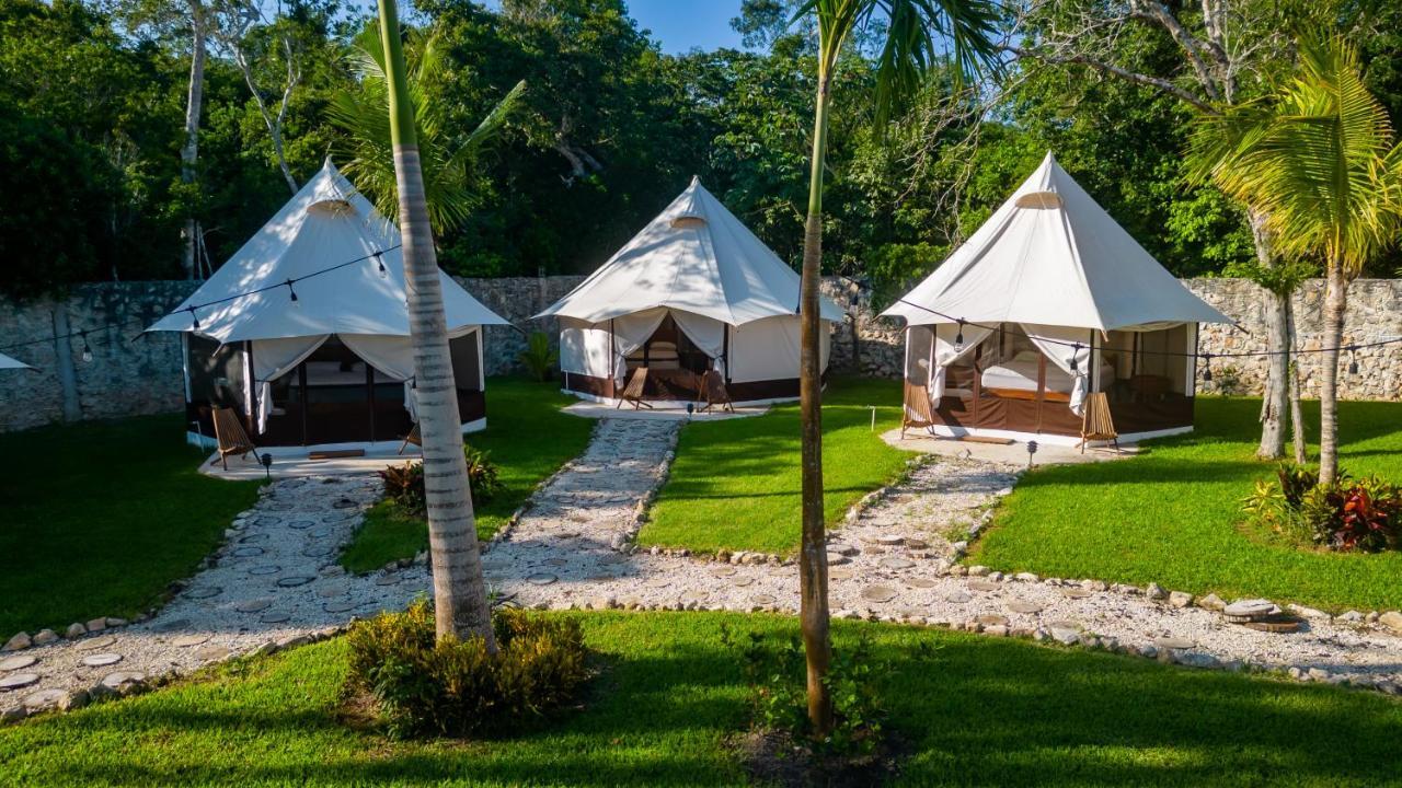 Xakluum Eco Glampings Hotel Puerto Morelos Ngoại thất bức ảnh