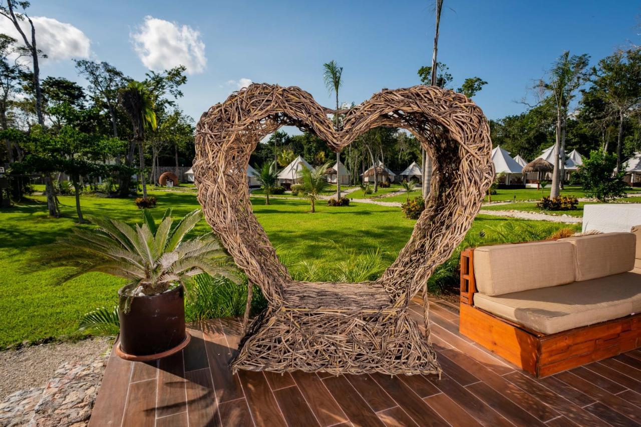 Xakluum Eco Glampings Hotel Puerto Morelos Ngoại thất bức ảnh