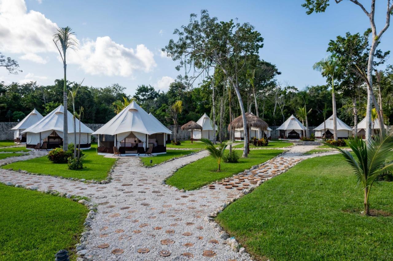 Xakluum Eco Glampings Hotel Puerto Morelos Ngoại thất bức ảnh