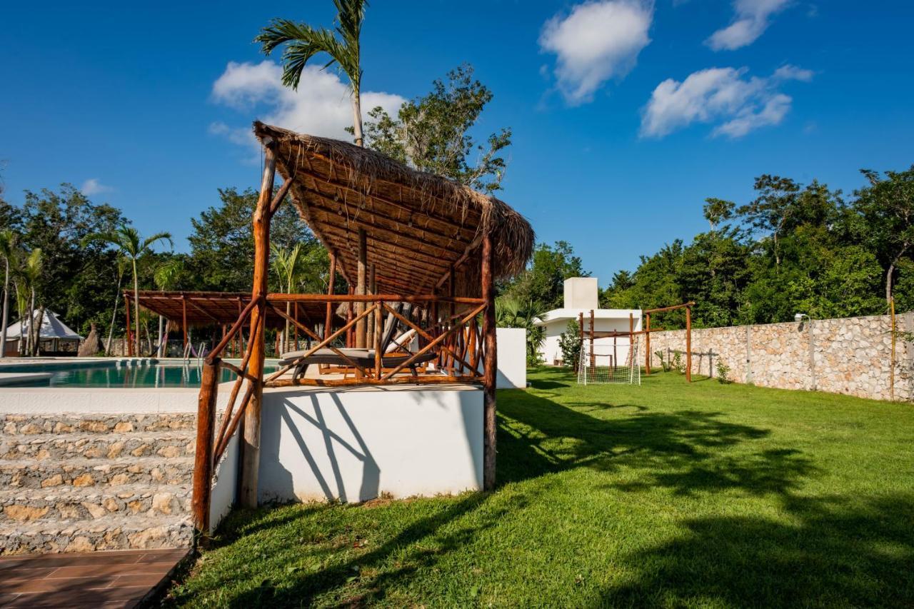 Xakluum Eco Glampings Hotel Puerto Morelos Ngoại thất bức ảnh