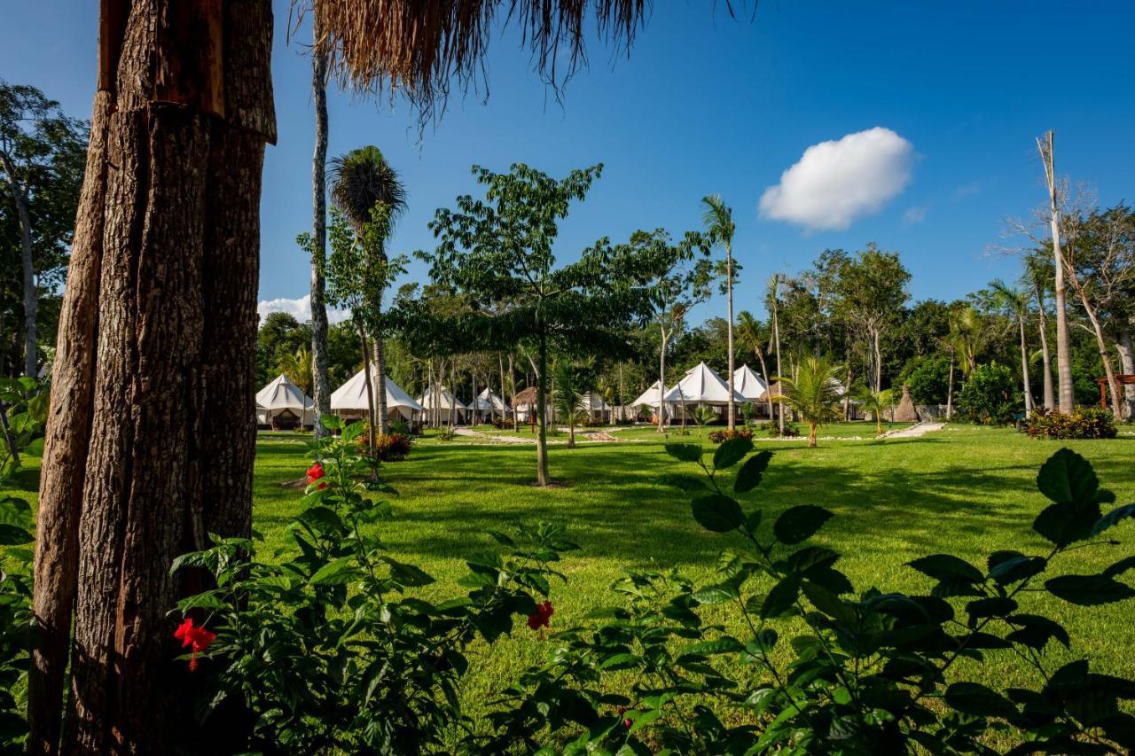 Xakluum Eco Glampings Hotel Puerto Morelos Ngoại thất bức ảnh
