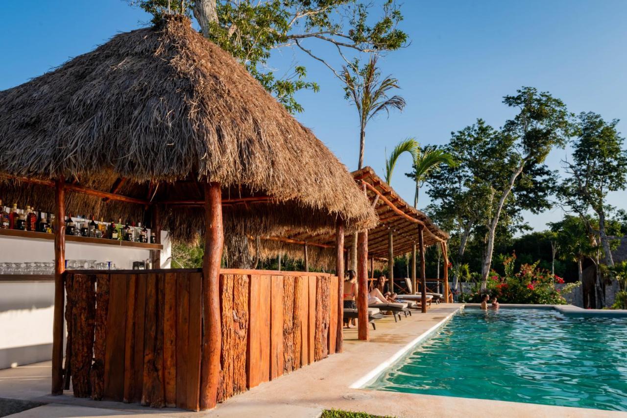 Xakluum Eco Glampings Hotel Puerto Morelos Ngoại thất bức ảnh