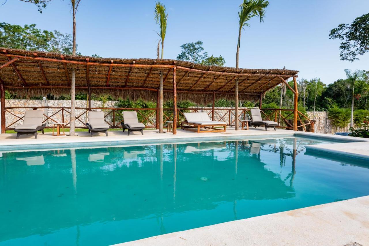Xakluum Eco Glampings Hotel Puerto Morelos Ngoại thất bức ảnh