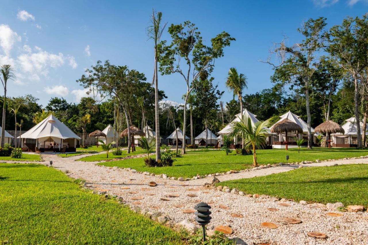 Xakluum Eco Glampings Hotel Puerto Morelos Ngoại thất bức ảnh