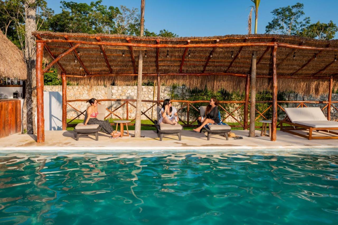 Xakluum Eco Glampings Hotel Puerto Morelos Ngoại thất bức ảnh