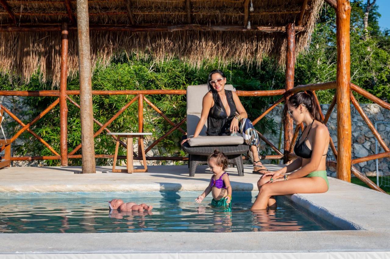 Xakluum Eco Glampings Hotel Puerto Morelos Ngoại thất bức ảnh