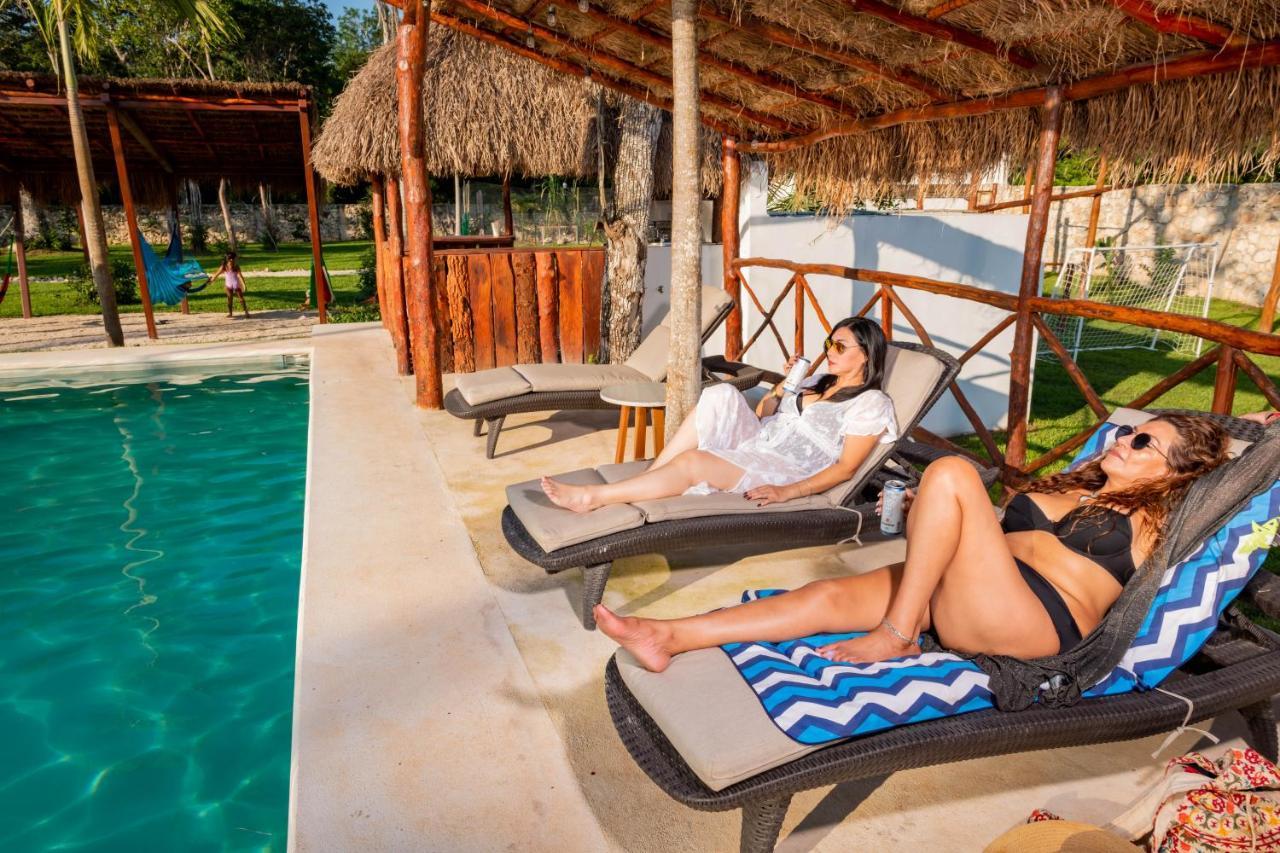 Xakluum Eco Glampings Hotel Puerto Morelos Ngoại thất bức ảnh