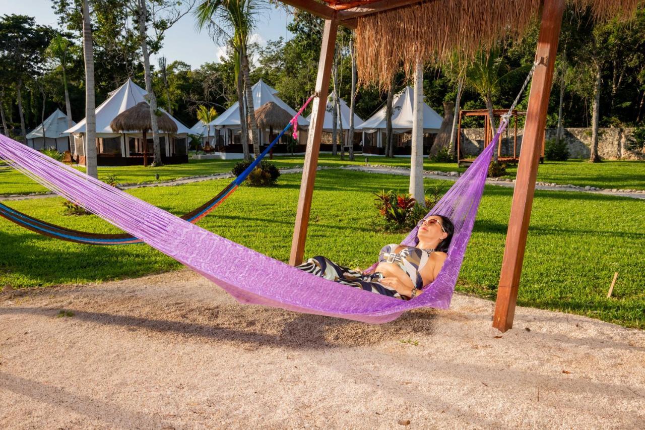 Xakluum Eco Glampings Hotel Puerto Morelos Ngoại thất bức ảnh