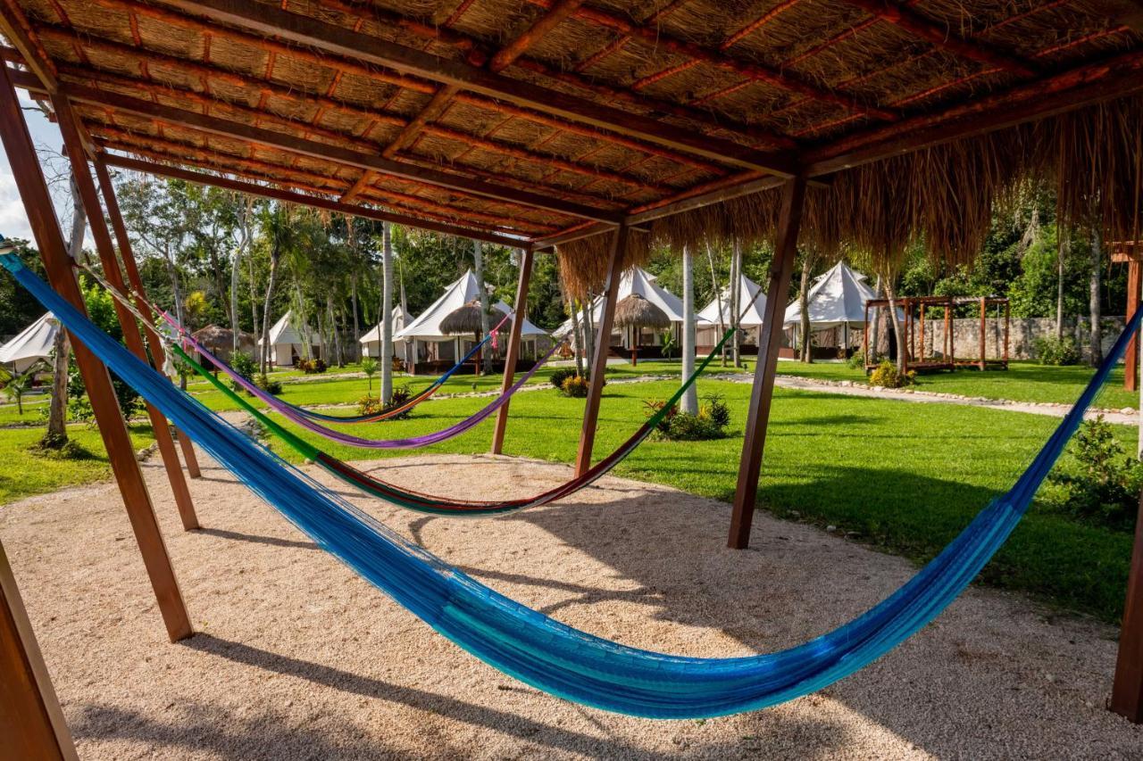 Xakluum Eco Glampings Hotel Puerto Morelos Ngoại thất bức ảnh