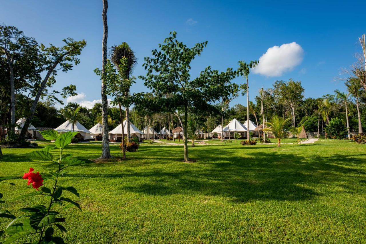 Xakluum Eco Glampings Hotel Puerto Morelos Ngoại thất bức ảnh